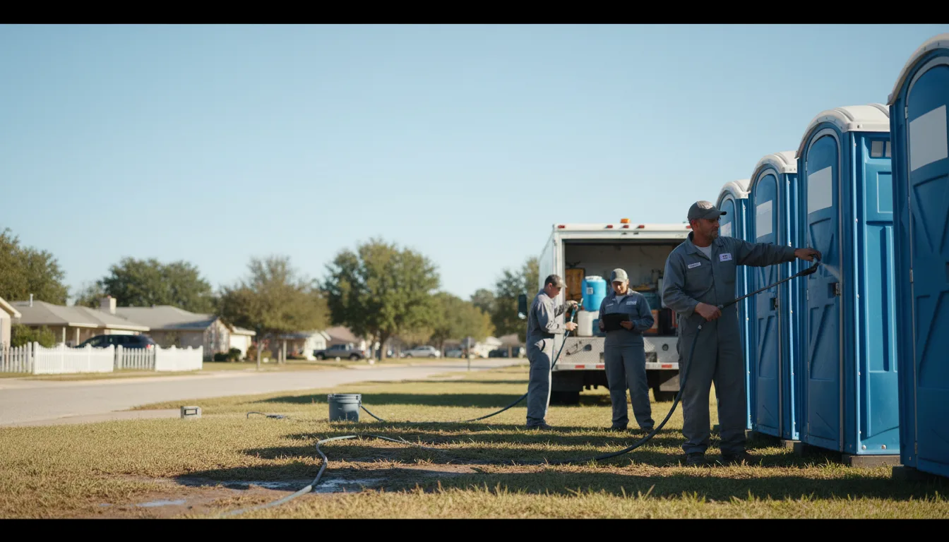 Long-Term Portable Toilet Rental in Blue Earth, MN near me